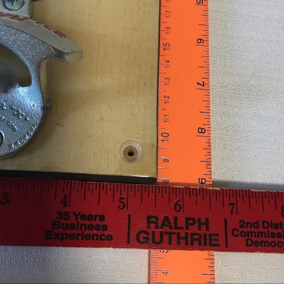 Nautical Anchor Wall Bottle Opener Wood & Metal Sweet Art Attack Made USA NWOT - Picture 6 of 8